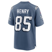 New England Patriots Hunter Henry Blue jersey – view 3