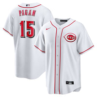 Cincinnati Reds Emilio Pagán Nike White Home Replica Jersey