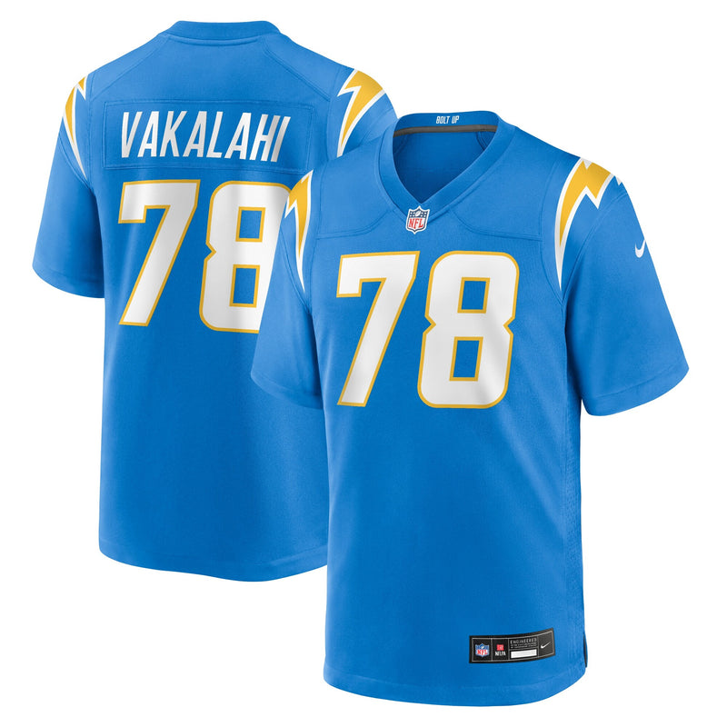 Los Angeles Chargers Laekin Vakalahi jersey – view 1