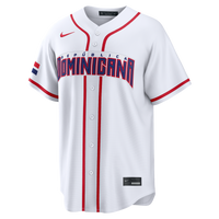 Dominican Republic Baseball Nike White 2026 World Baseball Classic Home Stadium Jersey