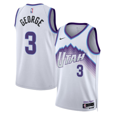 Utah Jazz Nike Replica Association Swingman Jersey - White - Keyonte George -