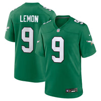 Philadelphia Eagles Makai Lemon Nike Kelly Green Alternate Game Jersey