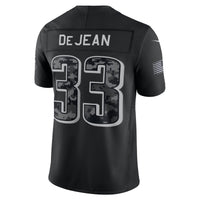 Philadelphia Eagles Cooper DeJean Black jersey – view 3