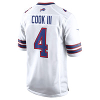 Buffalo Bills James Cook III White jersey – view 3
