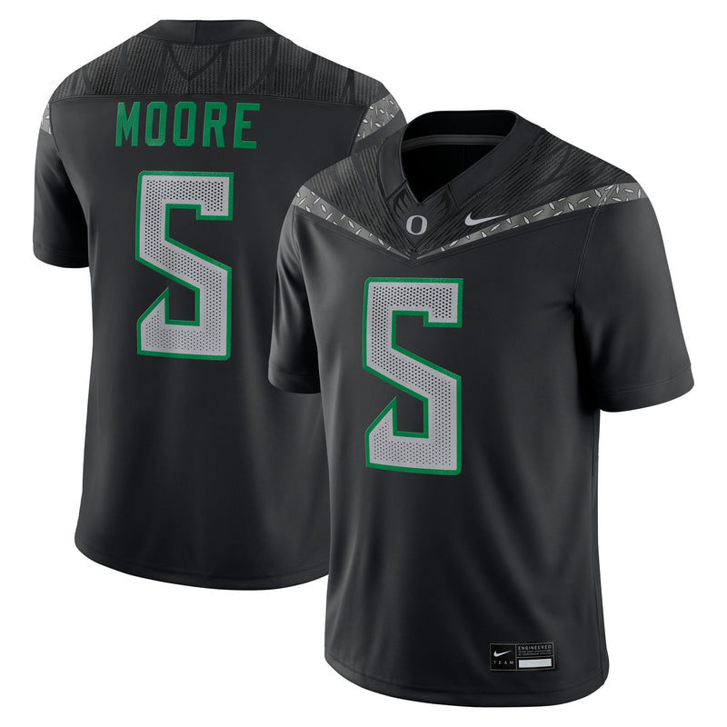 Dante Moore Oregon Ducks Nike Home NIL Football Game Jersey - Black