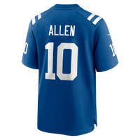 Indianapolis Colts Keenan Allen Nike Royal Team Game Jersey