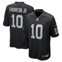 Las Vegas Raiders Dont'e Thornton Jr. Nike Black Team Game Jersey
