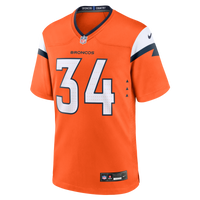Denver Broncos JL Skinner Nike Orange Team Game Jersey