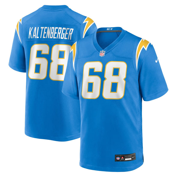 Los Angeles Chargers Josh Kaltenberger Nike Powder Blue Team Game Jersey