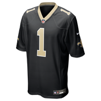 New Orleans Saints Number 1 Groom Nike Black Game Jersey