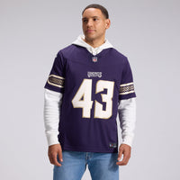 Minnesota Vikings Andrew Van Ginkel Nike Purple 2026 Rivalries Collection Printed Limited Jersey