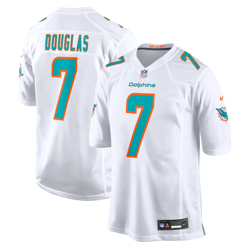 Miami Dolphins Caleb Douglas White jersey – view 1