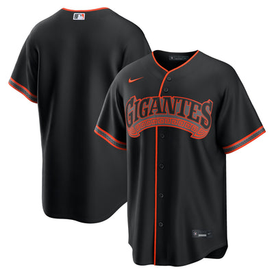 San Francisco Giants Nike Black Alternate Replica Jersey