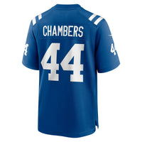 Indianapolis Colts Tahj Chambers Royal jersey – view 5