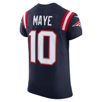 New England Patriots Drake Maye Navy jersey – view 3
