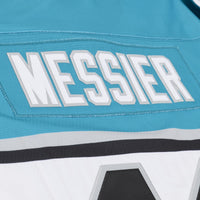 1997 NHL All-Star Game Mark Messier Mitchell & Ness Teal Power Play Jersey