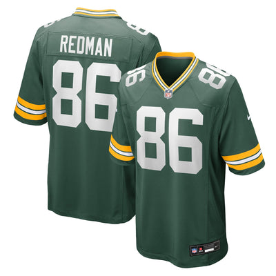 Green Bay Packers Mark Redman Nike Green Team Game Jersey