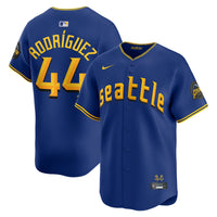 Seattle Mariners Julio Rodriguez Nike Blue City Connect Limited Jersey