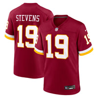 Washington Commanders Drew Stevens Burgundy jersey – view 1