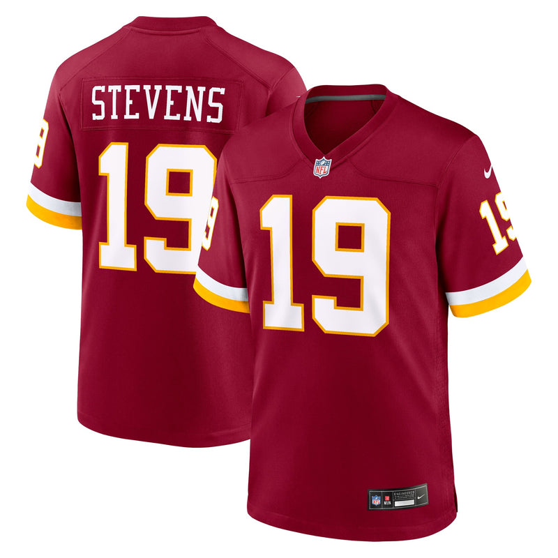 Washington Commanders Drew Stevens Burgundy jersey – view 1