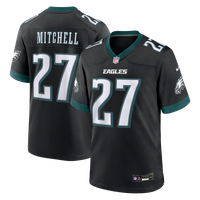 Philadelphia Eagles Quinyon Mitchell Nike Black Alternate Game Jersey