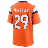 Denver Broncos Ja'Quan McMillian Nike Orange Team Game Jersey