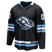 Utah Mammoth Fanatics Black Home Breakaway Custom Jersey