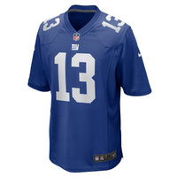 New York Giants Jalin Hyatt Nike Royal Team Game Jersey