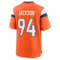 Denver Broncos Jordan Jackson Nike Orange Team Game Jersey