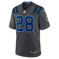 Indianapolis Colts Jonathan Taylor Nike Anthracite 2026 Rivalries Collection Game Jersey