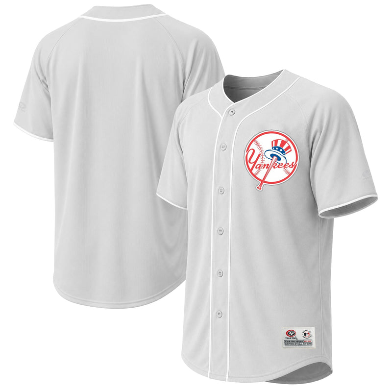 New York Yankees Stitches Gray jersey – view 1