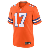 Denver Broncos Jaylen Waddle Orange jersey – view 2