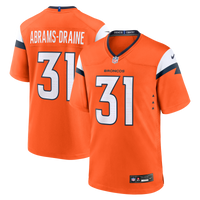 Denver Broncos Kris Abrams-Draine Nike Orange Team Game Jersey
