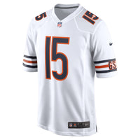 Chicago Bears Rome Odunze Nike White Game Jersey