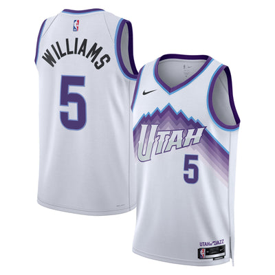 Utah Jazz Nike Replica Association Swingman Jersey - Custom - Cody Williams -
