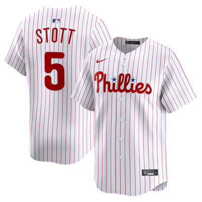 Philadelphia Phillies Bryson Stott Nike White Home Limited Player Jersey