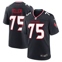Houston Texans Wyatt Teller Nike Navy Team Game Jersey