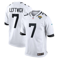 Jacksonville Jaguars Byron Leftwich White jersey – view 1