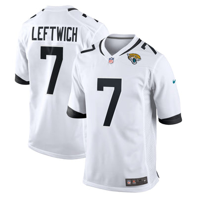 Jacksonville Jaguars Byron Leftwich Nike White Retired Player Game Jersey