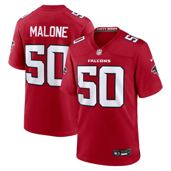 Atlanta Falcons Deangelo Malone Nike Red Team Game Jersey