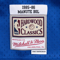 Washington Bullets Mitchell & Ness Manute Bol 1985 Swingman Authentic Jersey - Royal Blue