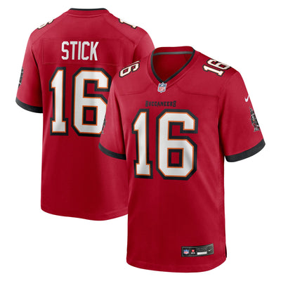 Tampa Bay Buccaneers Easton Stick Nike Red Team Game Jersey