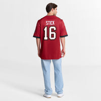 Tampa Bay Buccaneers Easton Stick Nike Red Team Game Jersey