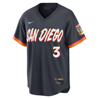 San Diego Padres Jackson Merrill Nike Obsidian 2026 City Connect Stadium Jersey