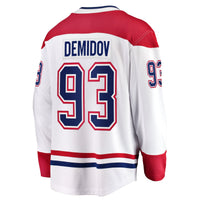Montreal Canadiens Ivan Demidov White jersey – view 4