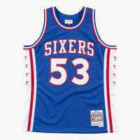 Philadelphia 76ers Mitchell & Ness Darryl Dawkins 1976 Swingman Authentic Jersey - Royal Blue