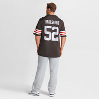 Cleveland Browns Parker Brailsford Brown jersey – view 3