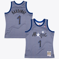 Orlando Magic Mitchell & Ness Penny Hardaway 1994 Reload Swingman Authentic Jersey Magic - Grey