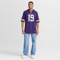 Minnesota Vikings Brett Thorson Purple jersey – view 2