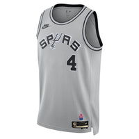 San Antonio Spurs De'Aaron Fox - Silver jersey – view 3